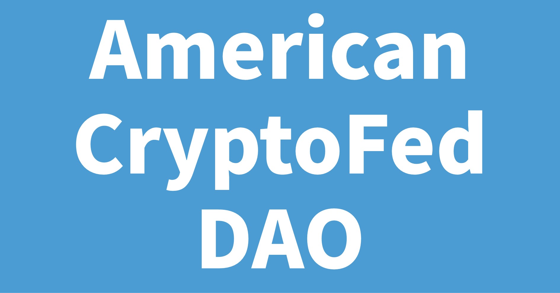 American CryptoFed DAO